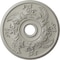 Ekena Millwork Acanthus Twist Medallion (Canopies up to 8 3/8"), 23 5/8"OD x 4 5/8"ID x 1 7/8"P, Pot of Cream CM23ACPCF - alternate 1